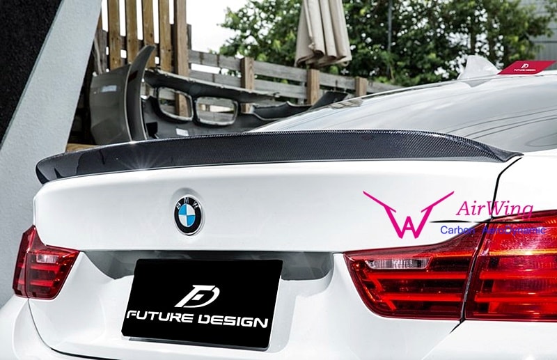 F36 - 3D Design style Carbon Trunk Spoiler 03